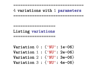 Variasi parameter